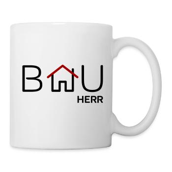 Bauherr - Tasse - Weiß - Rechts