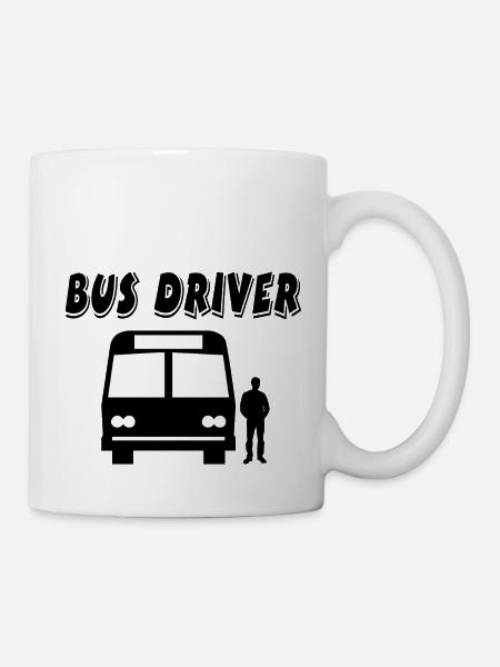 Bus - Tasse - Weiß