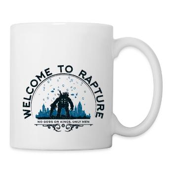 Welcome to Rapture - Mug blanc - blanc - Droite