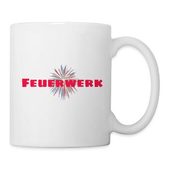 Feuerwerk - Tasse - Weiß - Rechts