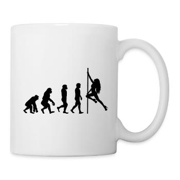 Pole Sport Dance Evolution Dancer Acrobatics - Mug blanc - blanc - Droite