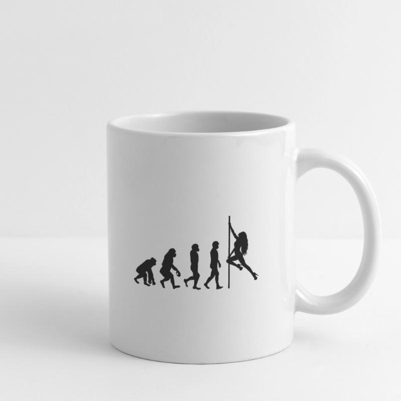 Pole Sport Dance Evolution Tänzer Akrobatik Tasse