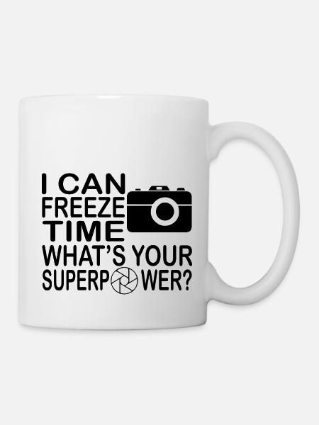Photographie Movie Camera Fotograf - Tasse - Weiß
