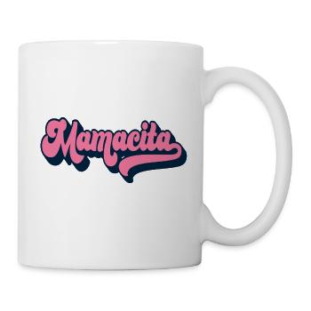 Mamacita Cadeau de fête des mères Maman espagnole Femmes - Mug blanc - blanc - Droite