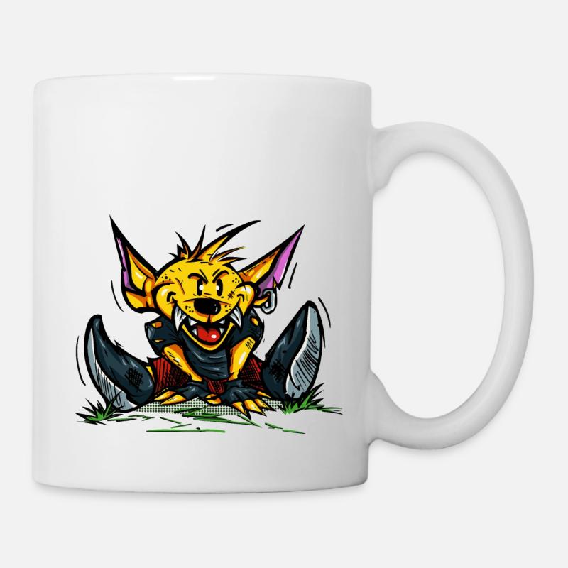 farfadet jaune - Mug blanc - blanc