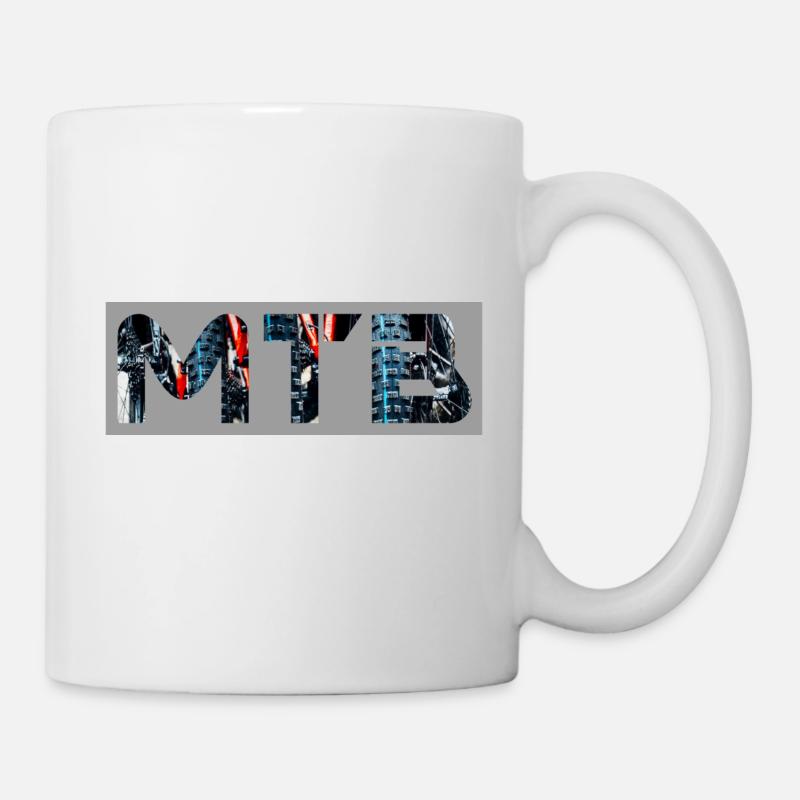 VTT - Mug blanc - blanc