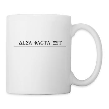Alea iacta est - Design - Tasse - Weiß - Rechts