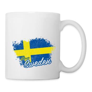 I love Sweden - Mug - white - Right