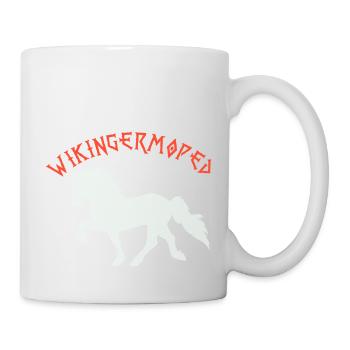 Wikingermoped Islandpferd - Tasse - Weiß - Rechts