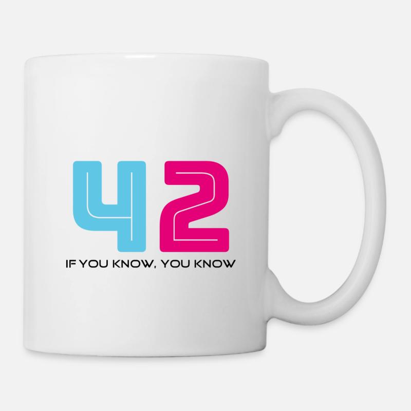Hitchhiker 42 - Mug - white