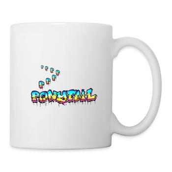 PONYTAIL - Tasse - Weiß - Rechts