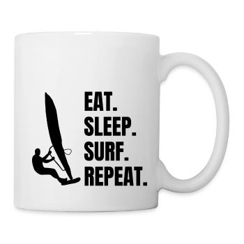 Surfer Surf instructor surf surf surfboard - Mug - white - Right