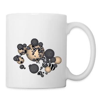 Amas globulaire - Mug blanc - blanc - Droite