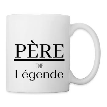Père de légende - Mug blanc - blanc - Droite