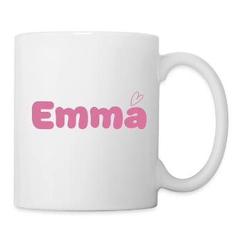 First Name Emma Gifts and Emma Shirts Birthday - Mug - white - Right