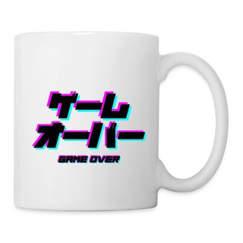 GAME OVER - Tasse - Weiß - Rechts