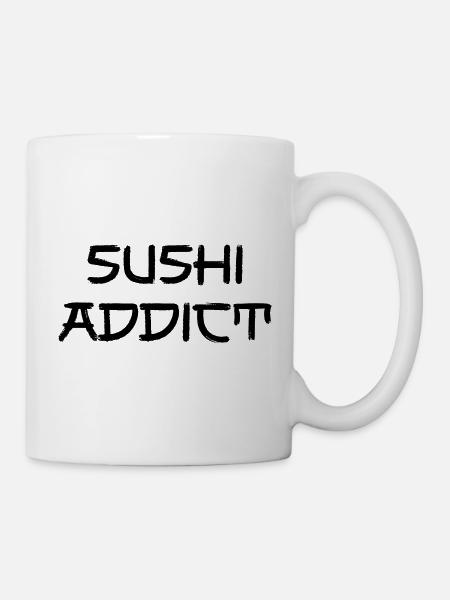 Sushi Addict - Tasse - Weiß