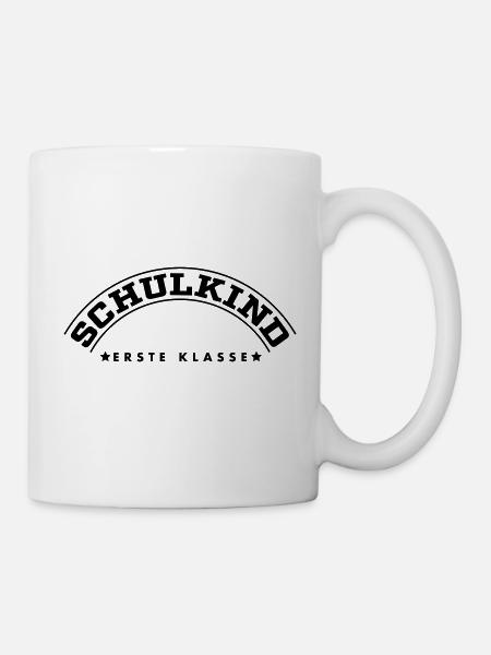 Schulkind - Tasse - Weiß