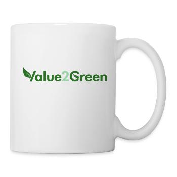 Value 2 Green - Tasse - Weiß - Rechts
