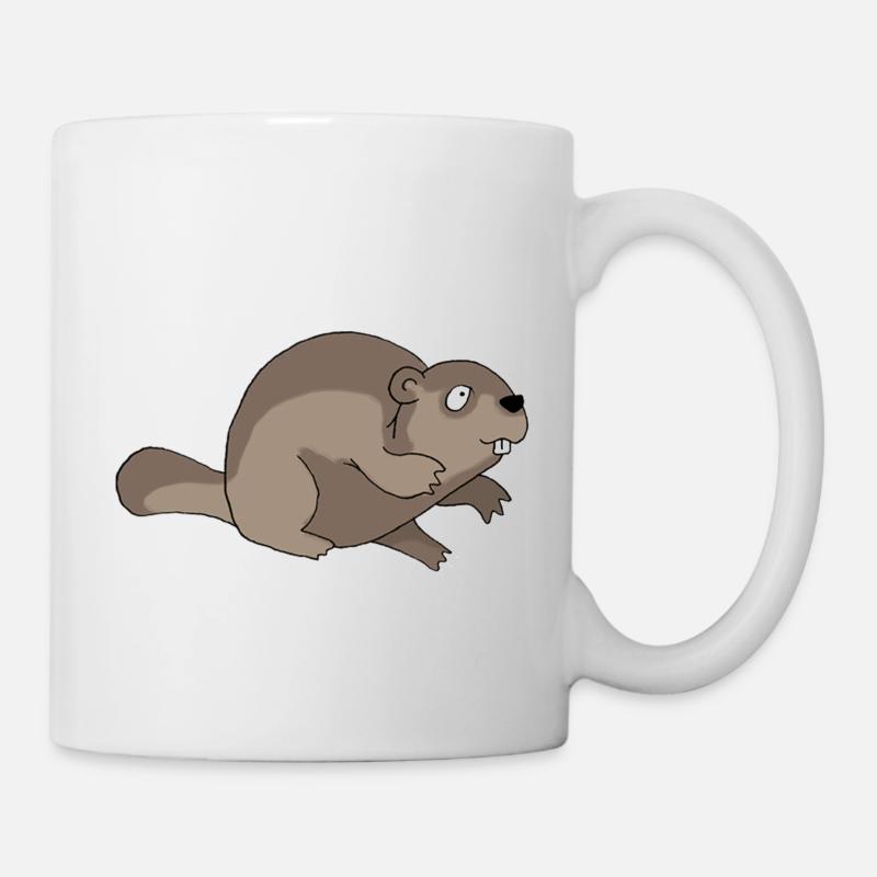 Biber - Tasse - Weiß