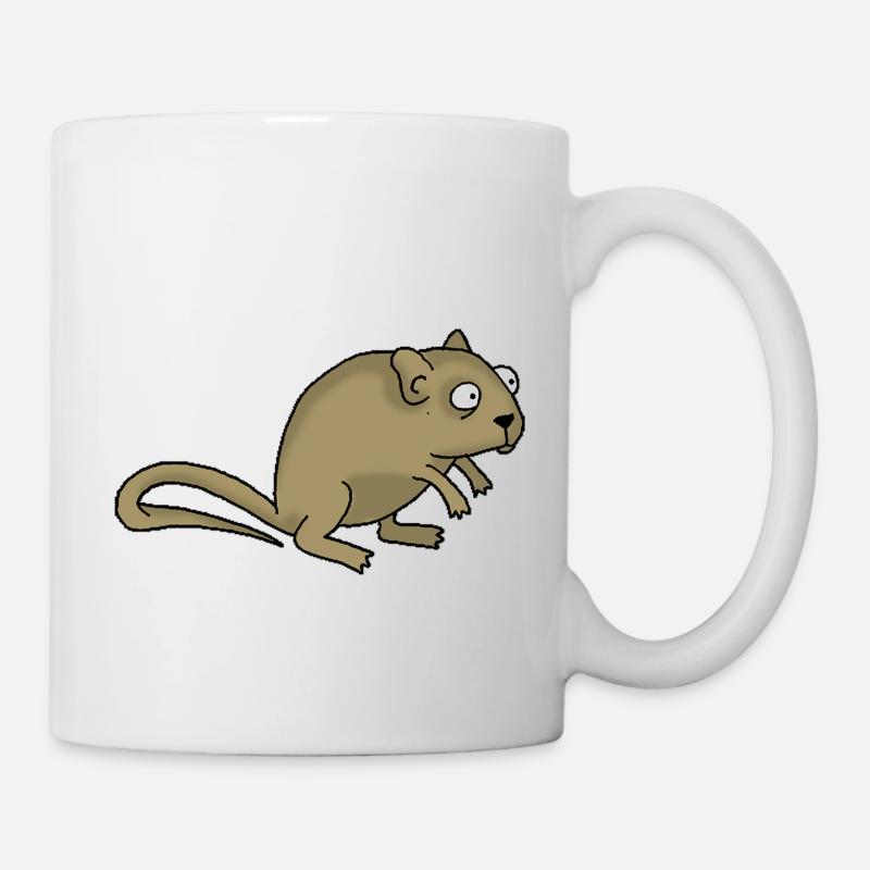 Maus - Tasse - Weiß