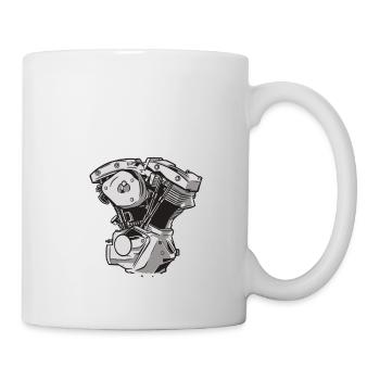 SEI KEIN PENNER FAHR VERBRENNER - Tasse - Weiß - Rechts