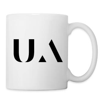 Minimalist geometry , Ukrainian symbols - Mug - white - Right