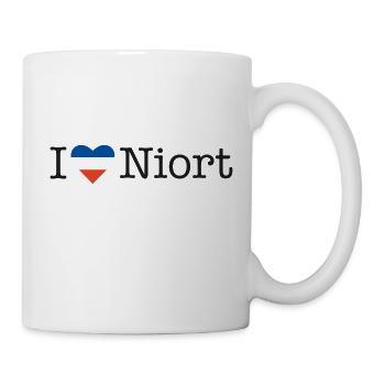 I love Niort - Tasse - Weiß - Rechts