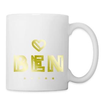 Ben Heart - Mug - white - Right