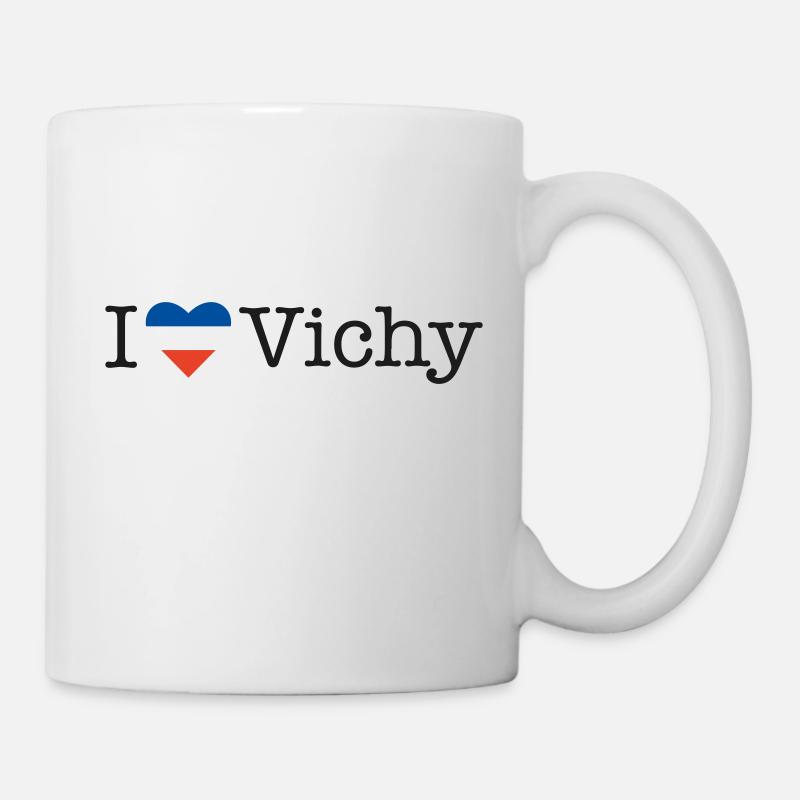 J’adore Vichy - Mug blanc - blanc