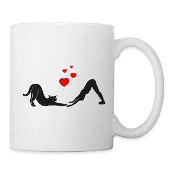 Chat - Mug blanc - blanc - Droite