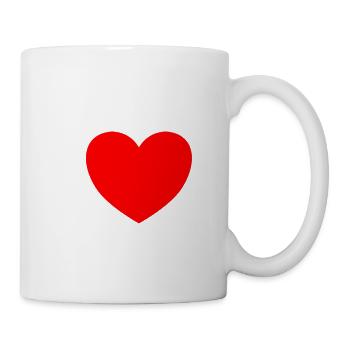 I LOVE WEEDDING - Tasse - Weiß - Rechts