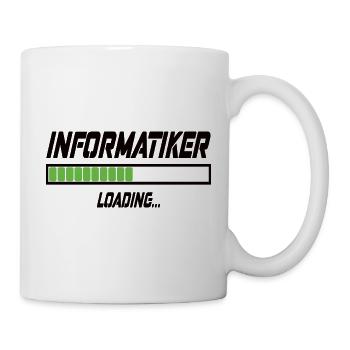 Informatiker Loading... - Tasse - Weiß - Rechts