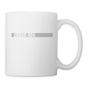Error 404 network lost - Mug - white - Right