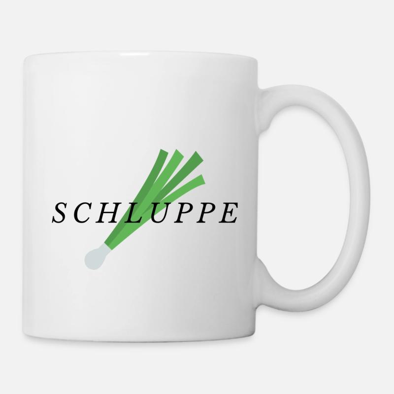 Schluppe - Tasse - Weiß
