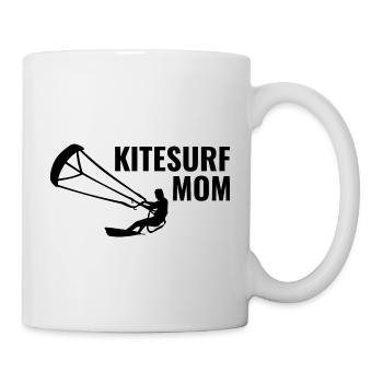 Kitesurf Kiteboard Kiteboarder Kitesurf Maman - Mug blanc - blanc - Droite