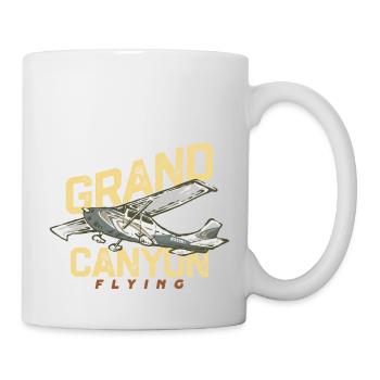 Grand Canyon Flying - Tasse - Weiß - Rechts