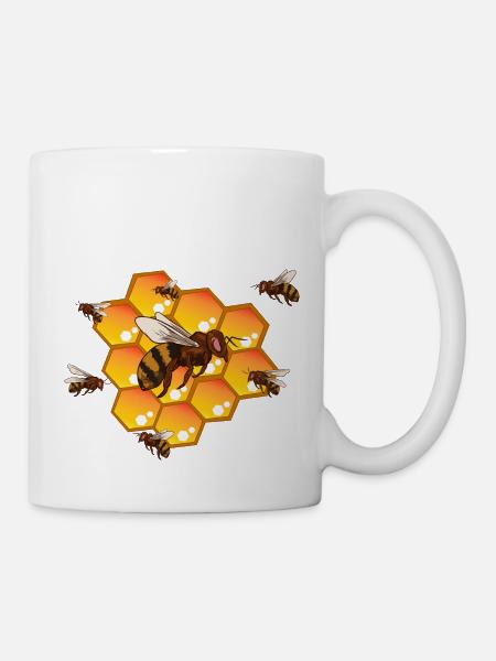 Apiculteur Colonie d'abeilles - Mug blanc - blanc