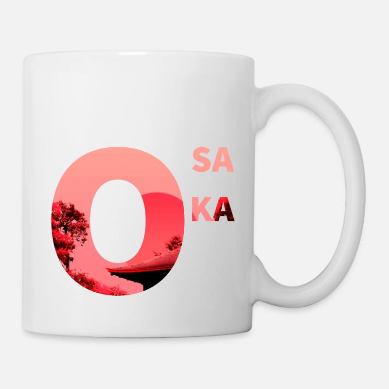Osaka - Mug blanc - blanc