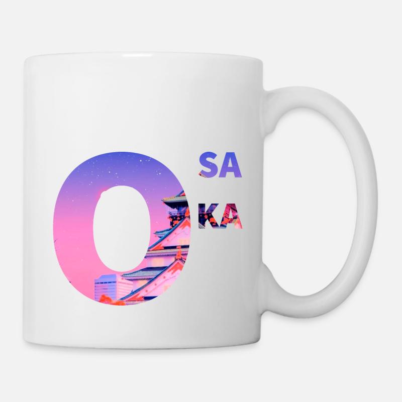 Osaka - Tasse - Weiß