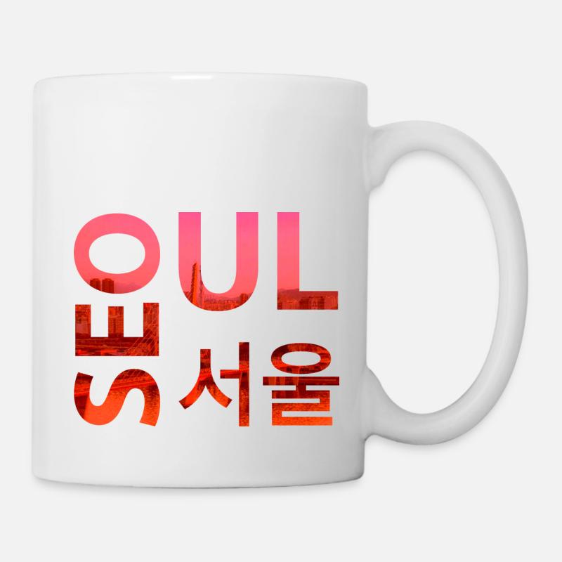 Seoul - Tasse - Weiß