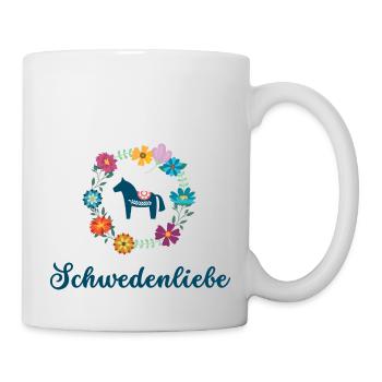 Schwedenliebe - Tasse - Weiß - Rechts
