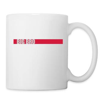 Big Bro Bar Logo - Mug blanc - blanc - Droite