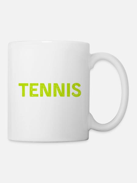 A Day Without Tennis Funny Tennis Player Tennis - Mug - white