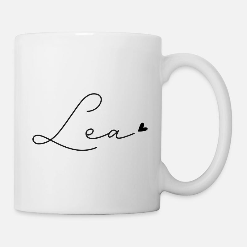 Name Lea - Mug - white