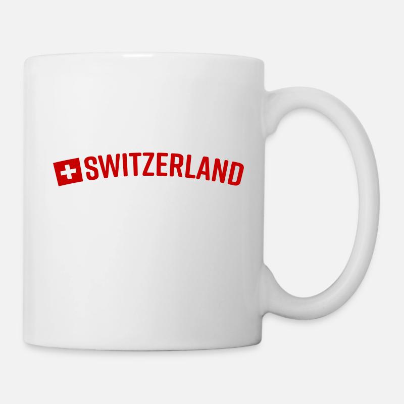 Switzerland - Tasse - Weiß