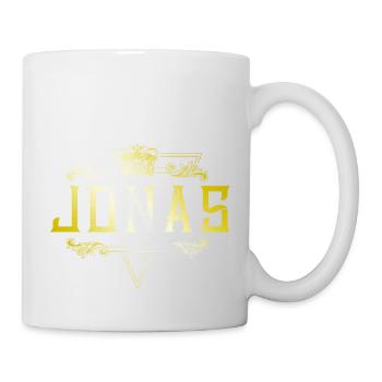 Jonas - Tasse - Weiß - Rechts