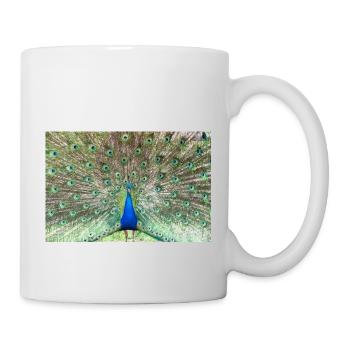 Peacock - Mug blanc - blanc - Droite
