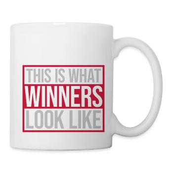 What Winners Look Like - Tasse - Weiß - Rechts