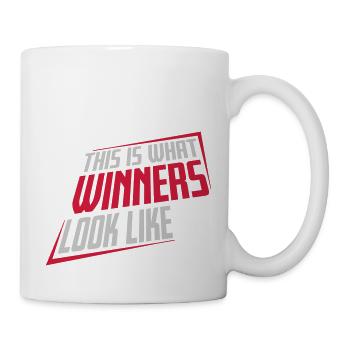 What Winners Look Like - Tasse - Weiß - Rechts